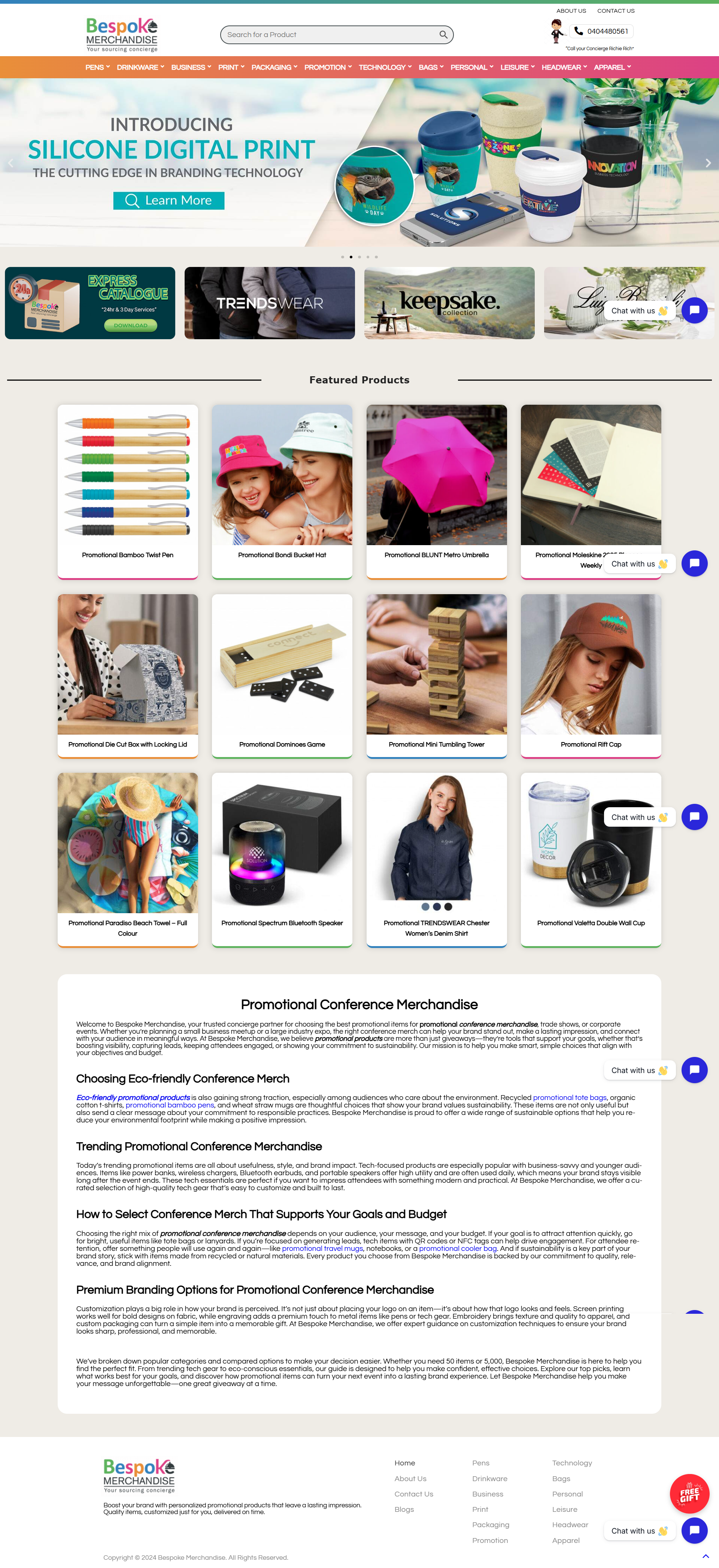 Bespoke Merchandise